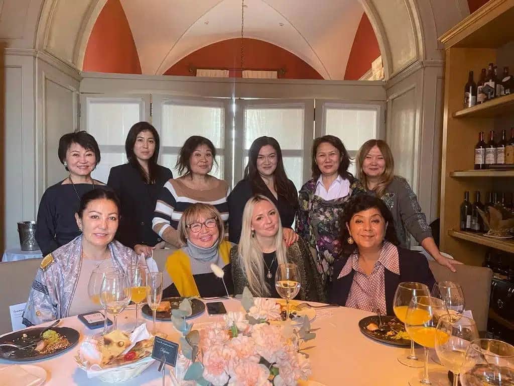 A business lunch hosted by Immigrant Invest in Kazakhstan