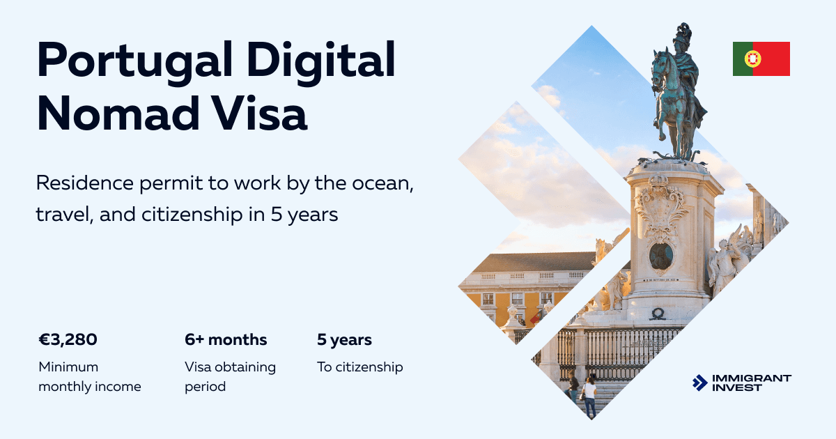 Portugal Digital Nomad Visa !year: a Portuguese D8 Visa for Remote Workers & Freelancers