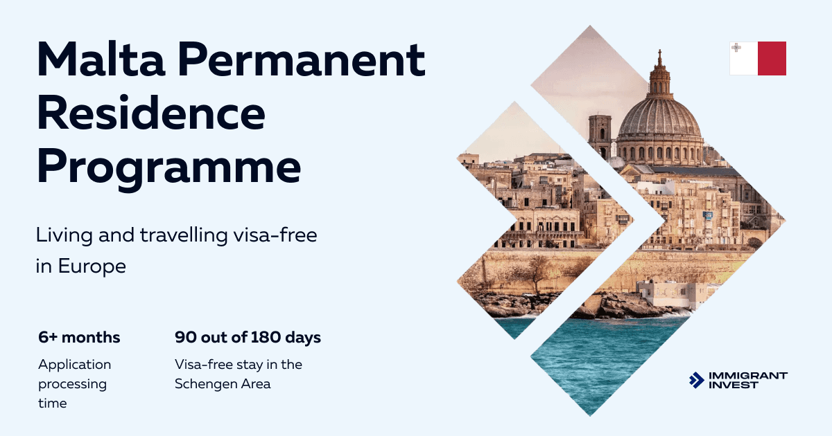 Malta Permanent Residence Programme (MPRP) !year: Residency by Investment - Immigrant Invest