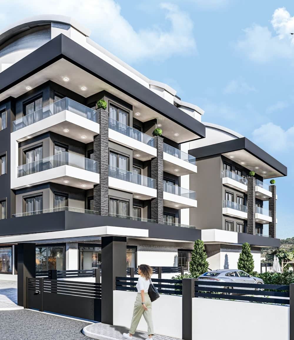 Apartments near the cost of Alanya 1