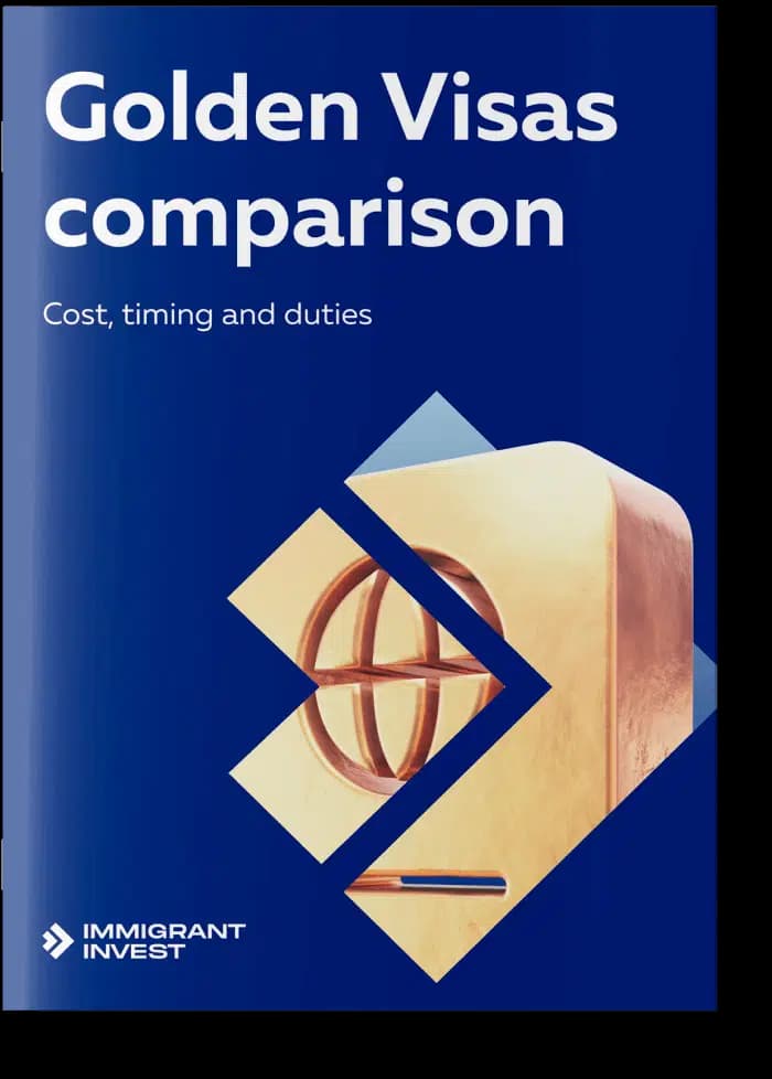 Comparison of residence by investment programs