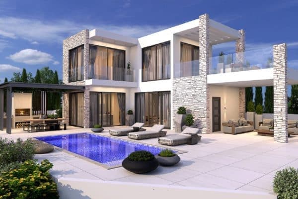 Two-storey villa with pool just minutes from the beach 1