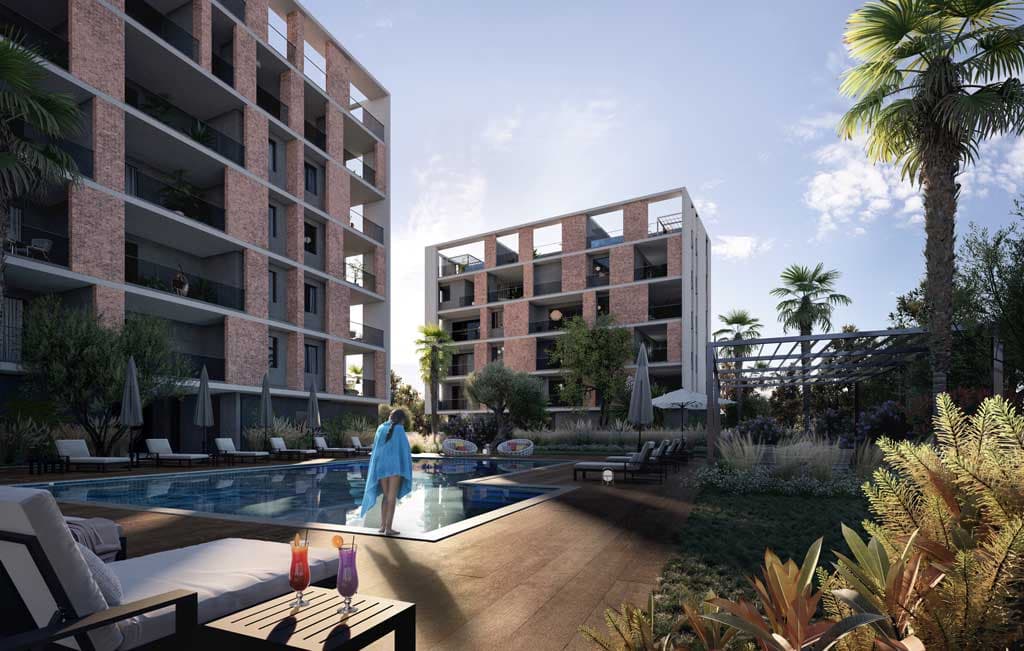 Apartments in the center of the tourist area of Limassol 1