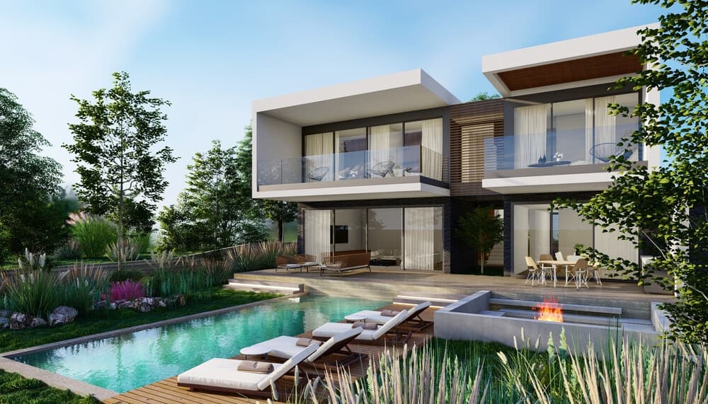 Modern villa in a picturesque area 1