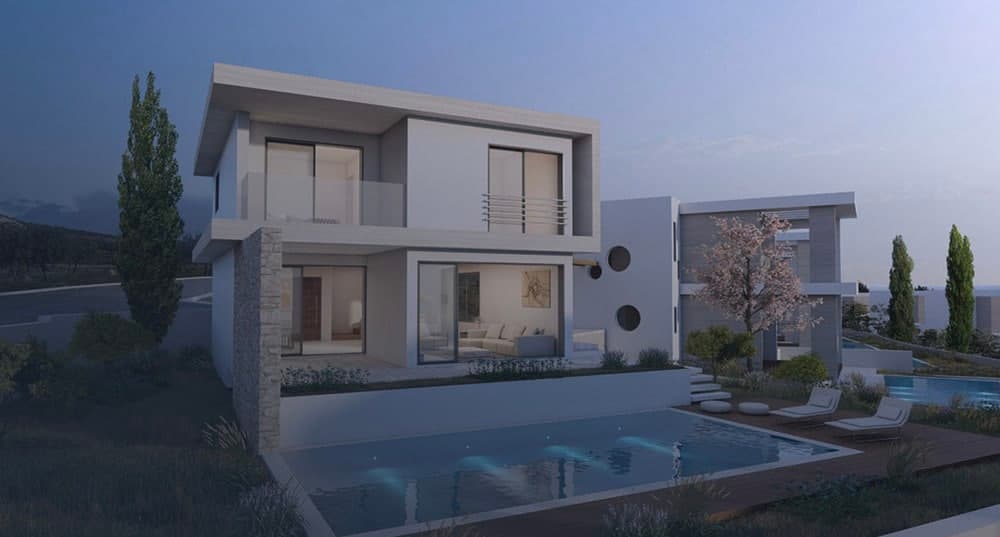 Modern villas with two-three bedrooms, Paphos, Cyprus 1