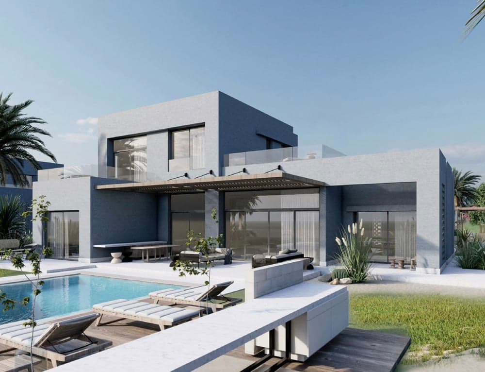 Modern villas with three-four bedrooms, El Gouna 1