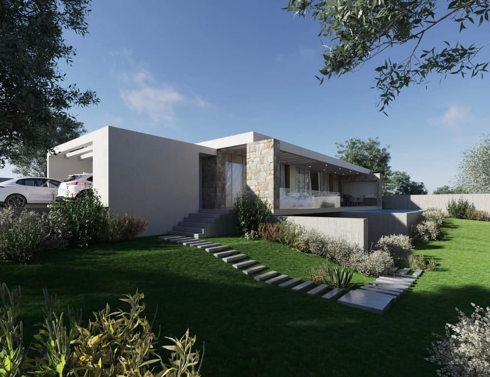 Modern villas with four bedrooms, Paphos, Cyprus 1