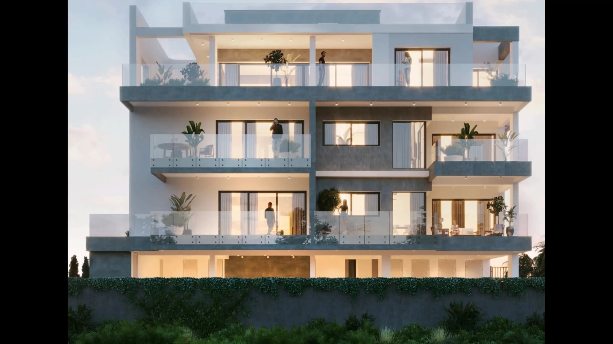 Apartments in minimalist style with 2-3 bedrooms, Agios Athanasios, Limassol 1